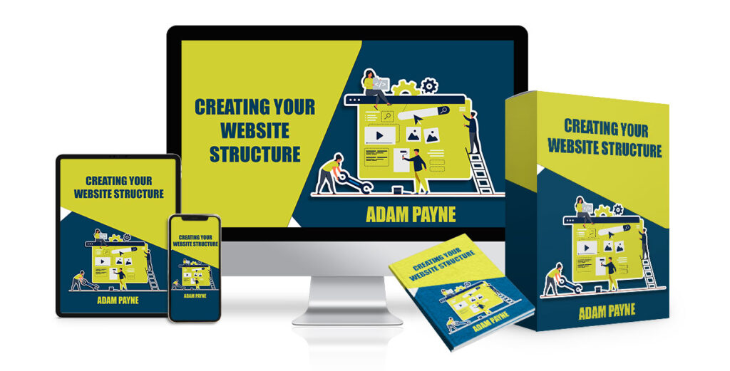 Creating website structure